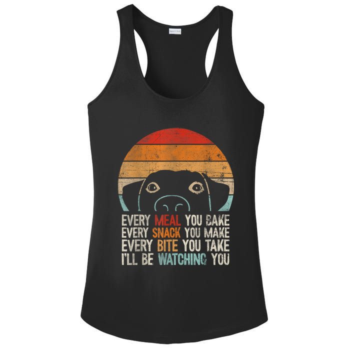 Funny Dog Retro Dog Dog Owner Dog Humor Dog Lover Ladies PosiCharge Competitor Racerback Tank