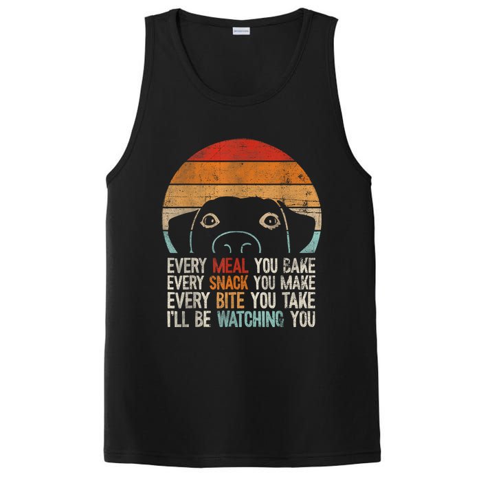 Funny Dog Retro Dog Dog Owner Dog Humor Dog Lover PosiCharge Competitor Tank