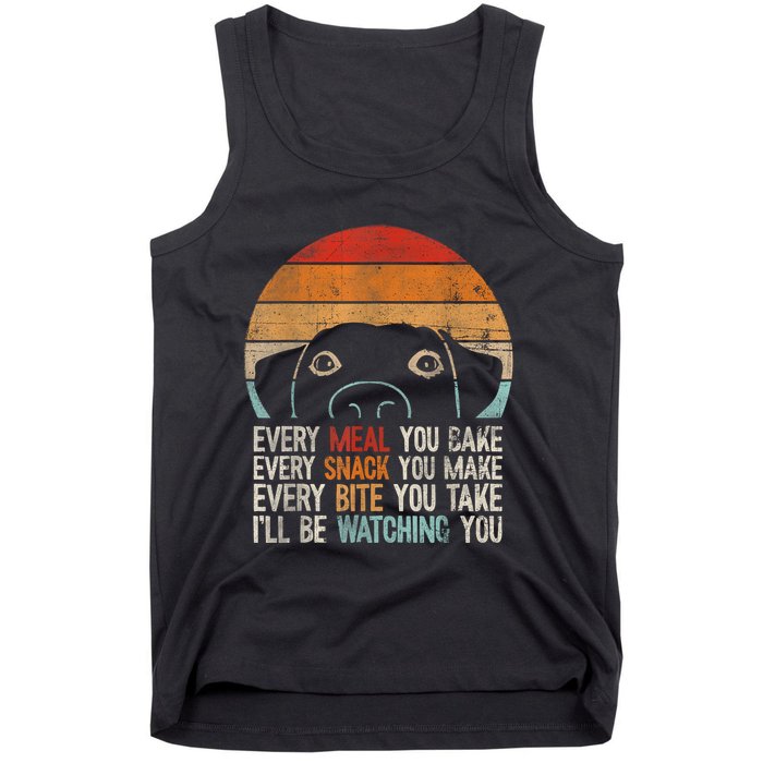 Funny Dog Retro Dog Dog Owner Dog Humor Dog Lover Tank Top