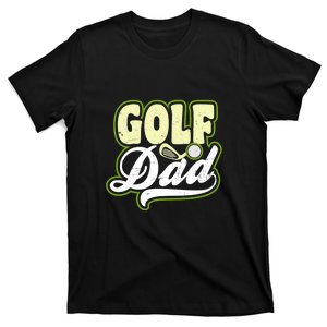 Father's Day Retro Golf Dad Gift For Dad T-Shirt