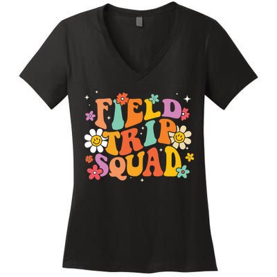 Fathers Day Retro Dad Worlds Best Farter I Mean Father Women's V-Neck T-Shirt