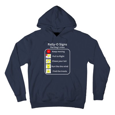 Funny Dog Rally Obedience Hoodie