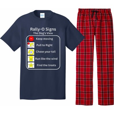 Funny Dog Rally Obedience Pajama Set