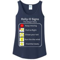 Funny Dog Rally Obedience Ladies Essential Tank