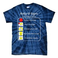 Funny Dog Rally Obedience Tie-Dye T-Shirt