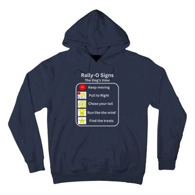 Funny Dog Rally Obedience Tall Hoodie