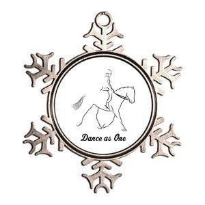 Funny Dressage Riding Horse Show Horseback Equestrian Funny Gift Metallic Star Ornament