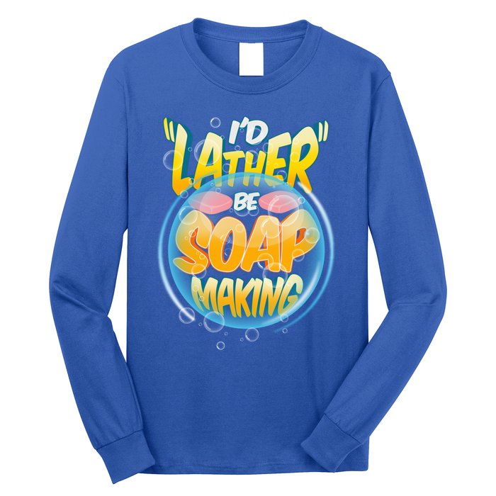 Funny Diy Soap Making Homemade Soap Maker Pun Great Gift Long Sleeve Shirt