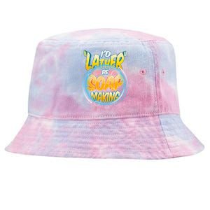 Funny Diy Soap Making Homemade Soap Maker Pun Great Gift Tie-Dyed Bucket Hat