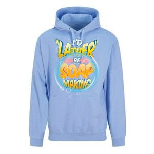 Funny Diy Soap Making Homemade Soap Maker Pun Great Gift Unisex Surf Hoodie