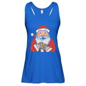 Funny Dubbing Santa Cookie Baker Cookie Lover Great Gift Ladies Essential Flowy Tank