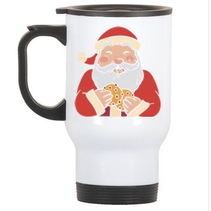 Funny Dubbing Santa Cookie Baker Cookie Lover Great Gift Stainless Steel Travel Mug