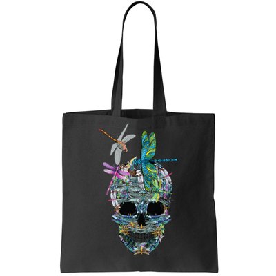 Family dragonflies Skull Costume Halloween funny Tote Bag