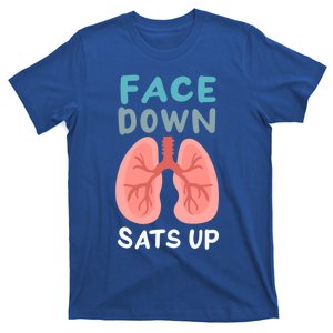 Face Down Sats Up Meaningful Gift T-Shirt