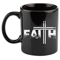 Faith Drum Stick Cross Christian God Jesus Fun Drummer 11oz C Handle Ceramic Mug