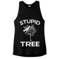 Funny Drones Stupid Tree Rc Drone Pilot Quadcopter Fpv Ladies PosiCharge Tri-Blend Wicking Tank