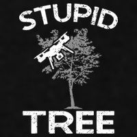 Funny Drones Stupid Tree Rc Drone Pilot Quadcopter Fpv Ladies PosiCharge Tri-Blend Wicking Tank