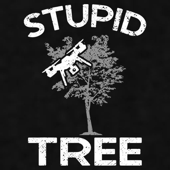 Funny Drones Stupid Tree Rc Drone Pilot Quadcopter Fpv Ladies PosiCharge Tri-Blend Wicking Tank