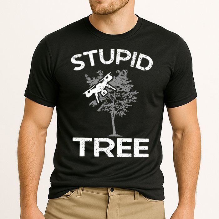 Funny Drones Stupid Tree Rc Drone Pilot Quadcopter Fpv Performance Shirt