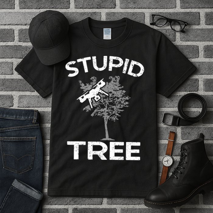 Funny Drones Stupid Tree Rc Drone Pilot Quadcopter Fpv Tall T-Shirt