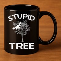 Funny Drones Stupid Tree Rc Drone Pilot Quadcopter Fpv 11oz C Handle Ceramic Mug