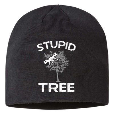 Funny Drones Stupid Tree Rc Drone Pilot Quadcopter Fpv Sustainable Beanie