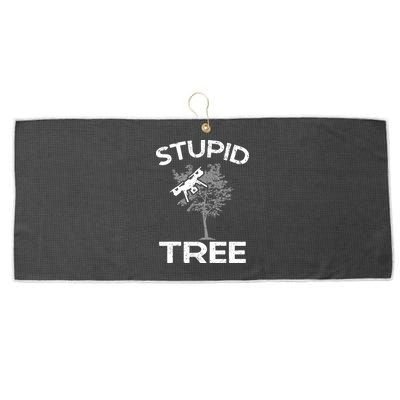 Funny Drones Stupid Tree Rc Drone Pilot Quadcopter Fpv Large Microfiber Waffle Golf Towel