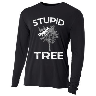 Funny Drones Stupid Tree Rc Drone Pilot Quadcopter Fpv Cooling Performance Long Sleeve Crew
