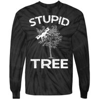 Funny Drones Stupid Tree Rc Drone Pilot Quadcopter Fpv Tie-Dye Long Sleeve Shirt