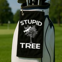 Funny Drones Stupid Tree Rc Drone Pilot Quadcopter Fpv Golf Towel