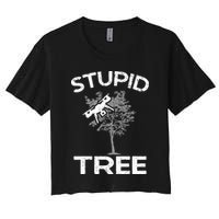 Funny Drones Stupid Tree Rc Drone Pilot Quadcopter Fpv Crop Top
