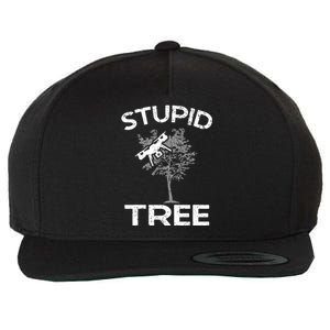 Funny Drones Stupid Tree Rc Drone Pilot Quadcopter Fpv Wool Snapback Cap