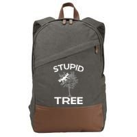 Funny Drones Stupid Tree Rc Drone Pilot Quadcopter Fpv Cotton Canvas Backpack