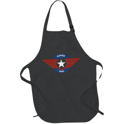 Father's Day Super Hero Dad Father and Protector Apron
