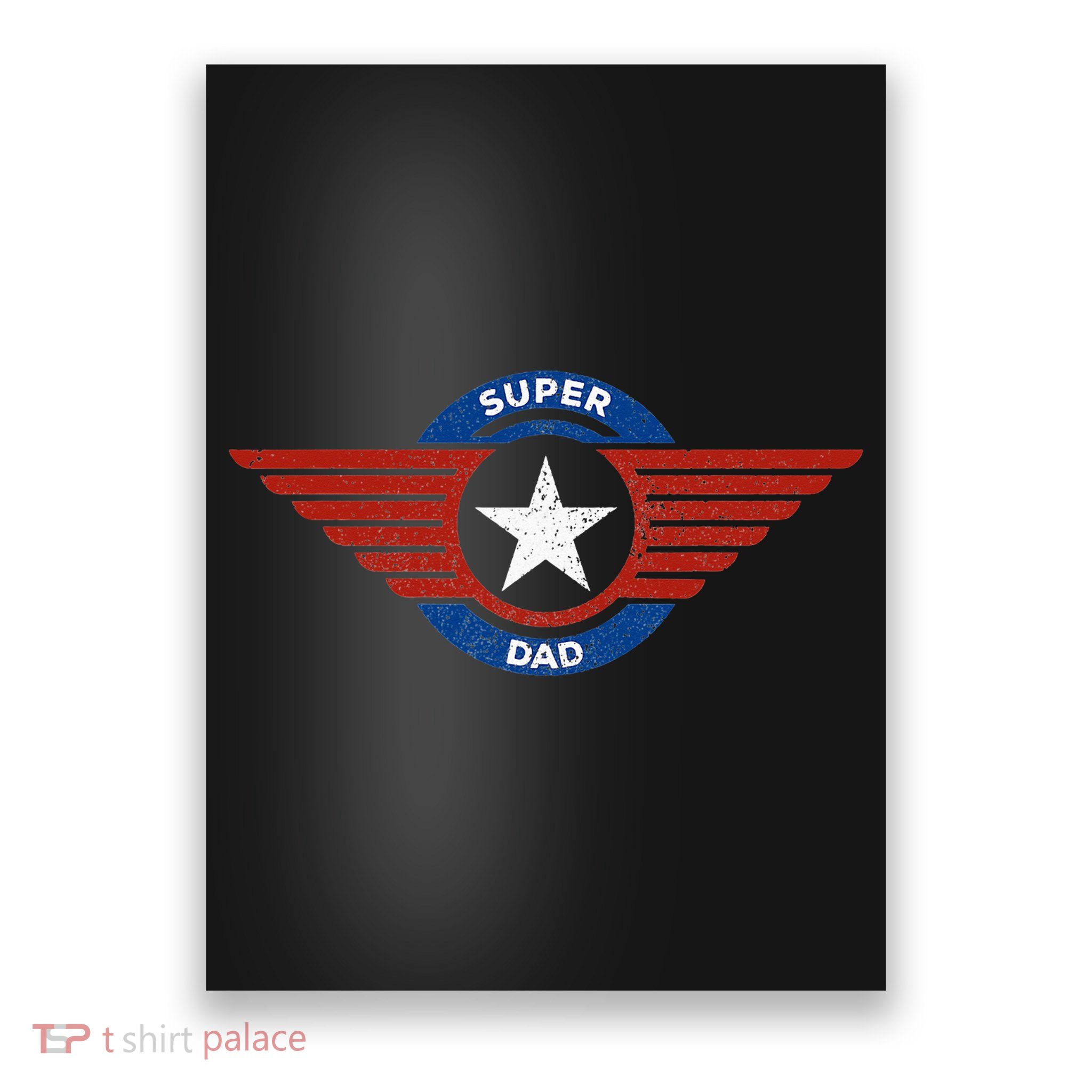 Father's Day Super Hero Dad Father and Protector Poster