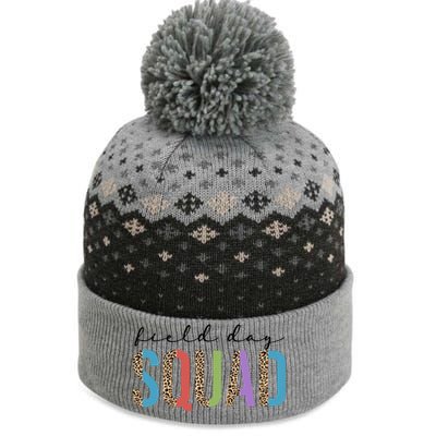 Field Day Squad Cheetah Print The Baniff Cuffed Pom Beanie