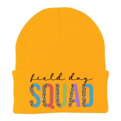 Field Day Squad Cheetah Print Knit Cap Winter Beanie