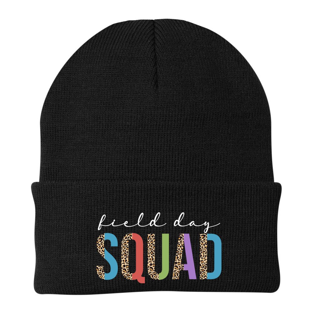 Field Day Squad Cheetah Print Beanie