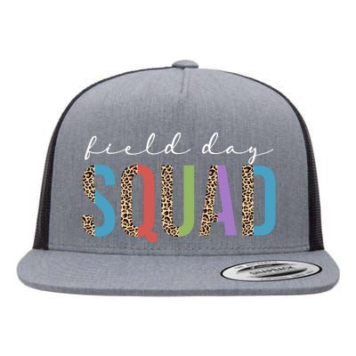 Field Day Squad Cheetah Print Flat Bill Trucker Hat