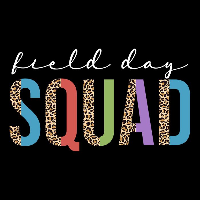 Field Day Squad Cheetah Print Baby Bodysuit
