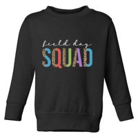 Field Day Squad Cheetah Print Toddler Sweatshirt