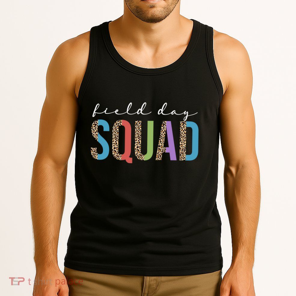 Field Day Squad Cheetah Print Tank Top