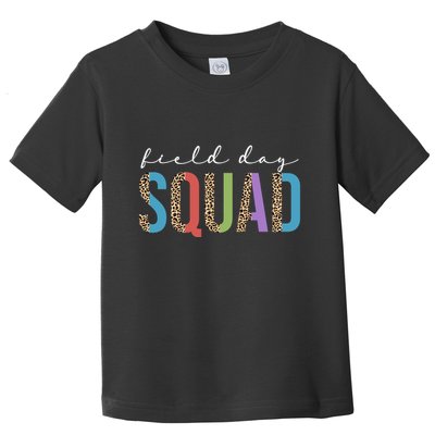 Field Day Squad Cheetah Print Toddler T-Shirt