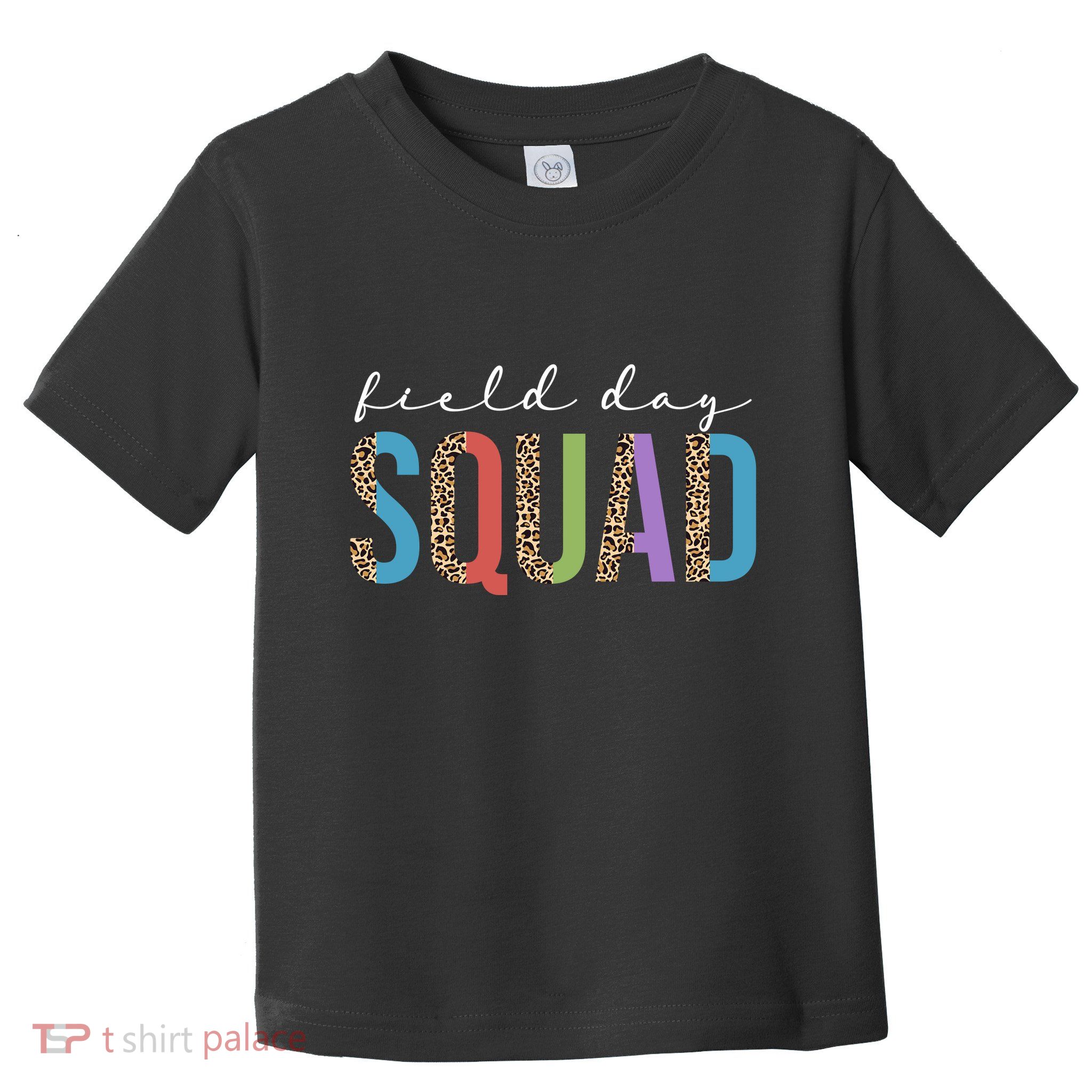 Field Day Squad Cheetah Print Toddler T-Shirt