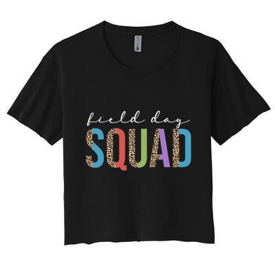 Field Day Squad Cheetah Print Crop Top