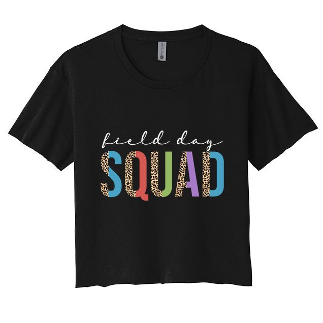 Field Day Squad Cheetah Print Crop Top