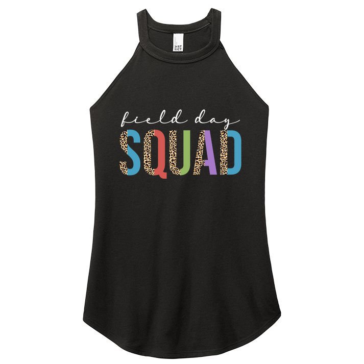 Field Day Squad Cheetah Print Women's Perfect Tri Rocker Tank