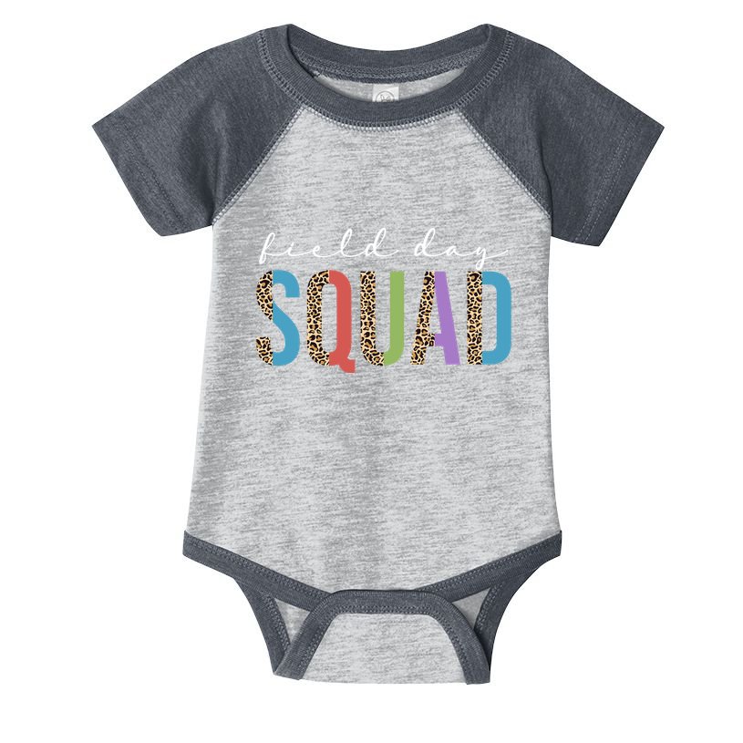 Field Day Squad Cheetah Print Infant Baby Jersey Bodysuit