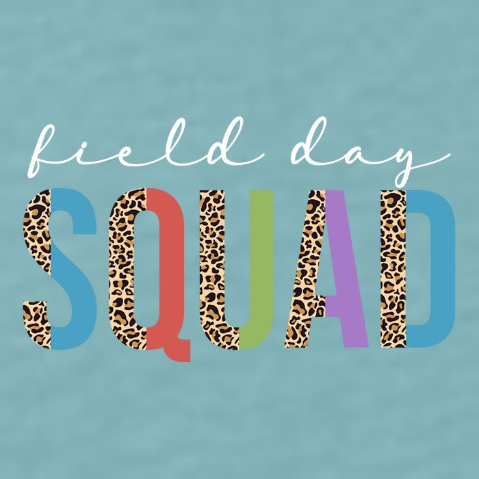 Field Day Squad Cheetah Print Sueded Cloud Jersey T-Shirt