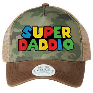 Fathers Day Super Daddio Legacy Tie Dye Trucker Hat